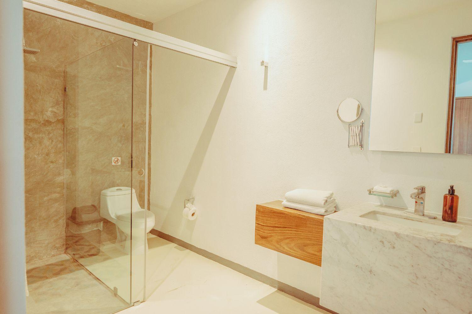Hotel Casa Pepe Sayulita Exterior foto A bathroom with a shower enclosure